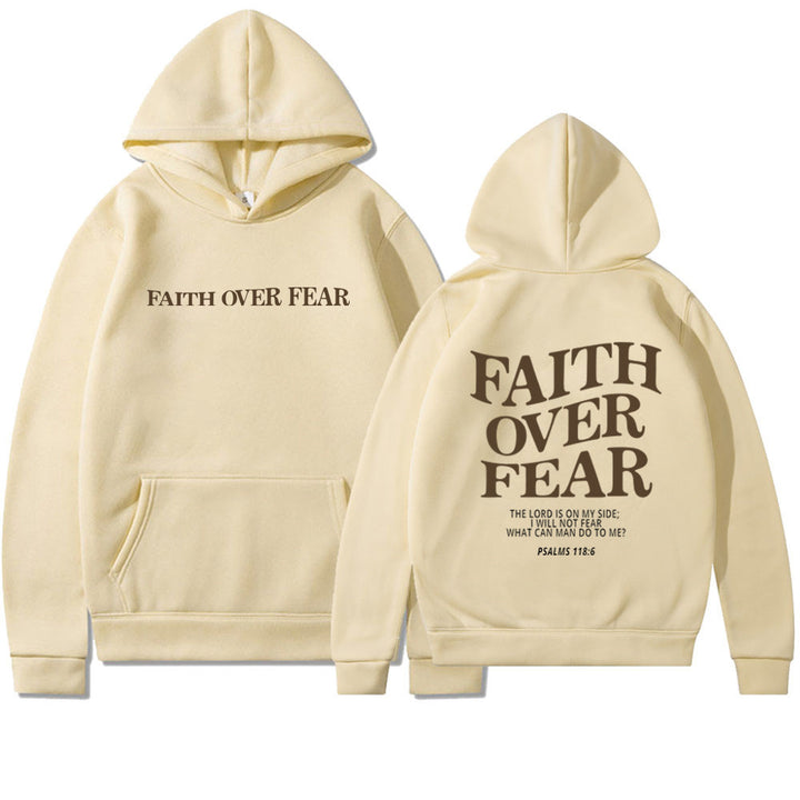 Dame hoodie med inspirerende tekst og høj kvalitet håndværk Skovae