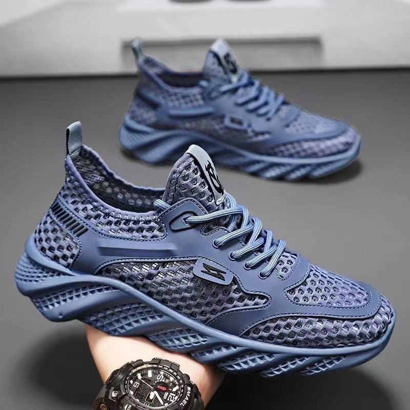 Herrer Åndbare Løbesneakers med fleksibel Såle og stødabsorberende Design Stilla