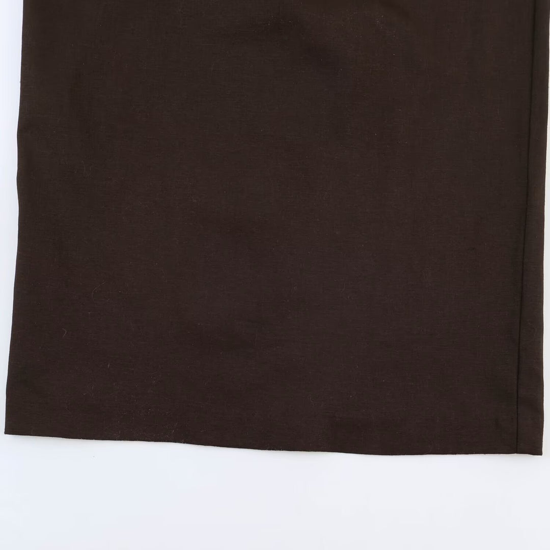 Dame maxikjole med elegant draperingsdesign Skovae