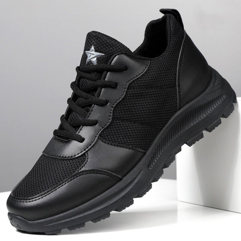 Herre let sport sneaker med åndbare mesh-indlæg og skridsikker sål Stilla