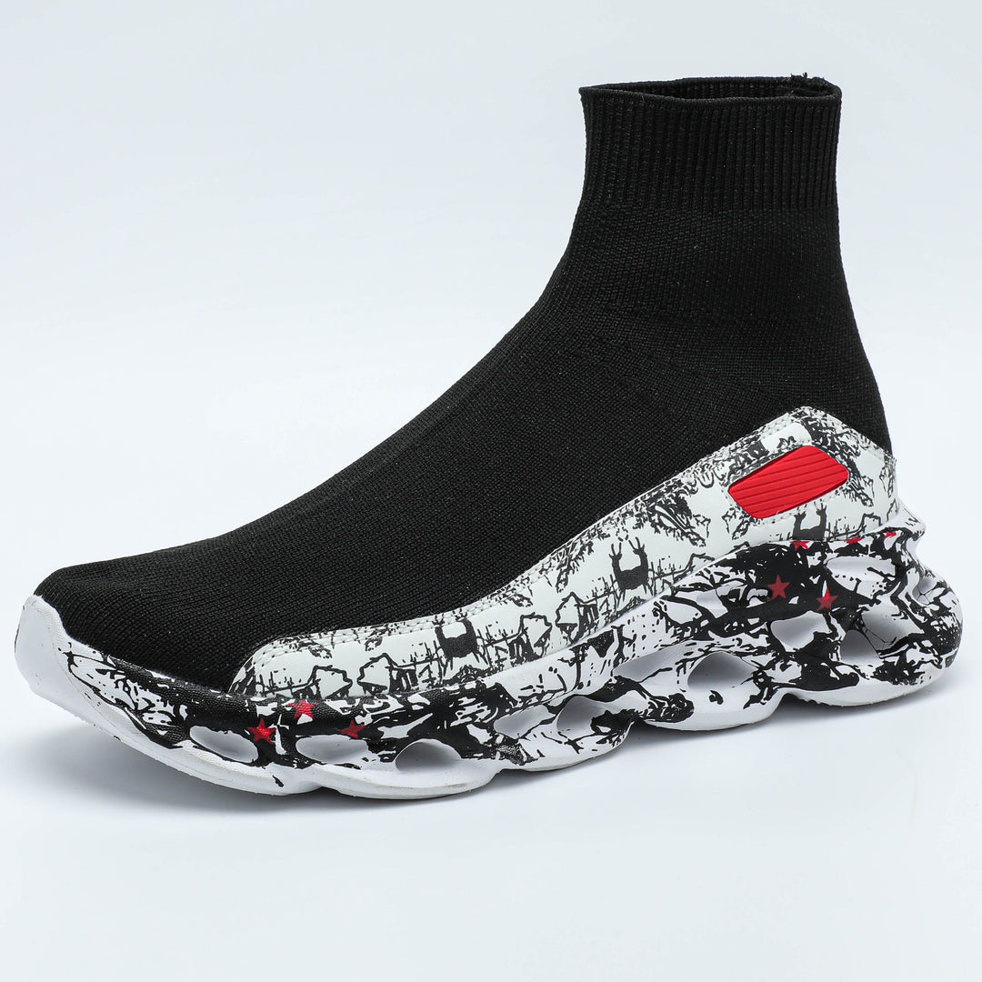 Dame Sneakers med høj skaft og innovativ dæmpning Stilla