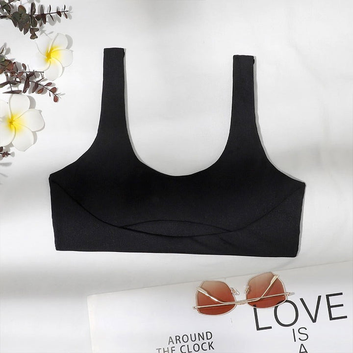 Dame Sportsligt Bikini-top med ergonomisk snit og raffineret ruching Stilla