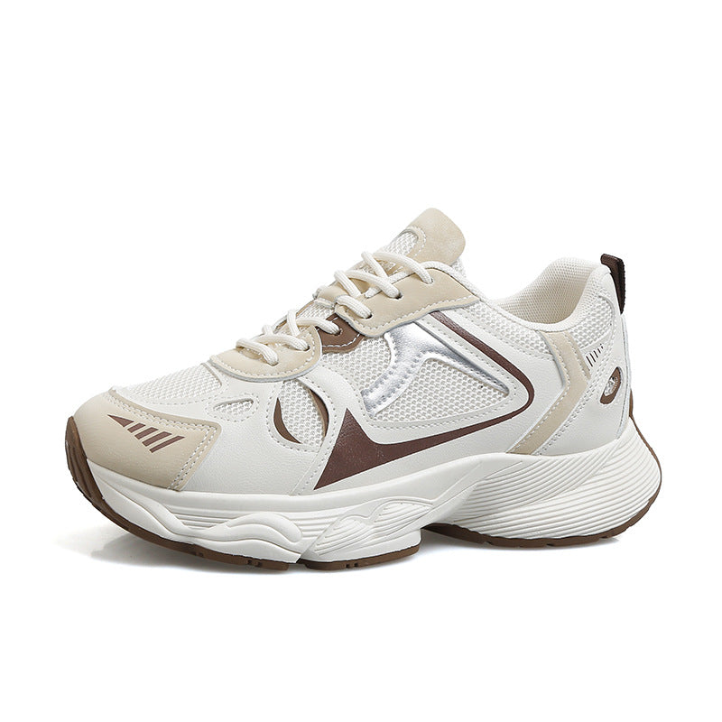 Damer sporty sneakers med åndbart mesh-overmateriale og dæmpende ydersål Stilla