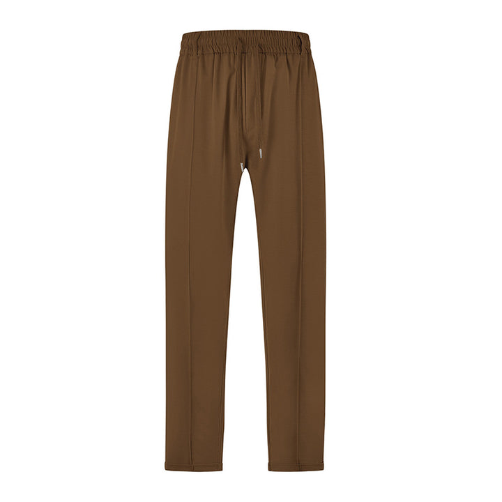 Herren Sporty Joggingbukser med elastisk linning og praktiske sidelommer Stilla