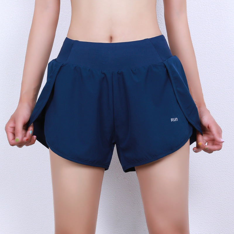 Dame Sportive Løbeshorts med løstsiddende design og elastisk liv Stilla