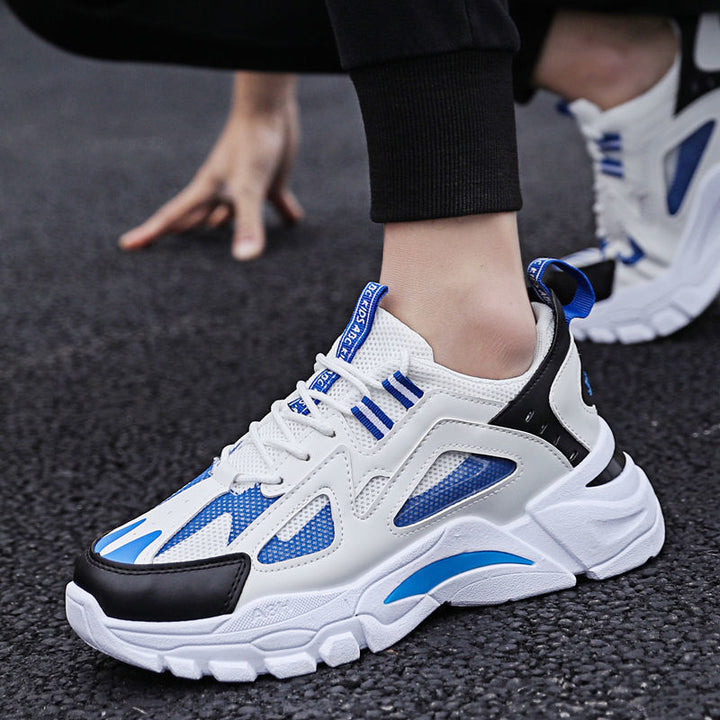 Dame Sporty High-Top Sneakers med åndbare netpartier Stilla