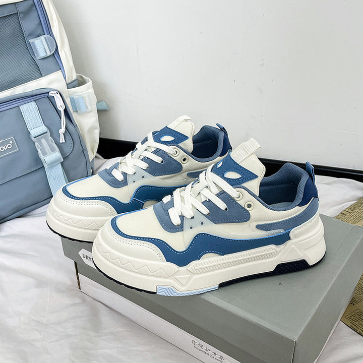 Dame mode sneakers med dynamisk profil og polstret indersål Stilla
