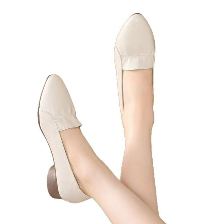 Damer elegante Ballerinas med modiske detaljer og skridsikker sål Stilla