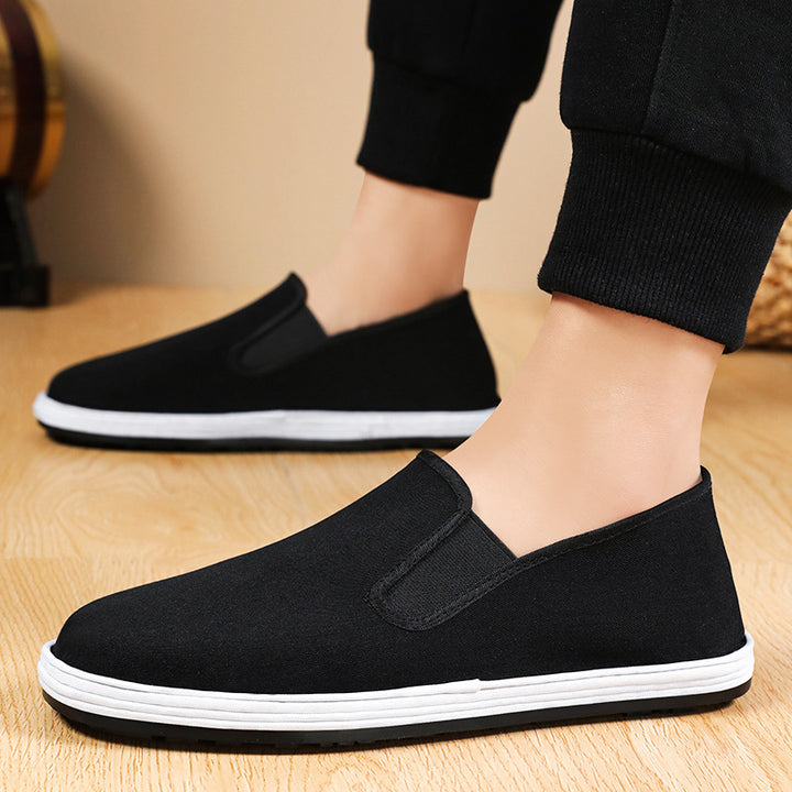 Dame Slip-On Canvas Fritidssko med polstret indersål Stilla
