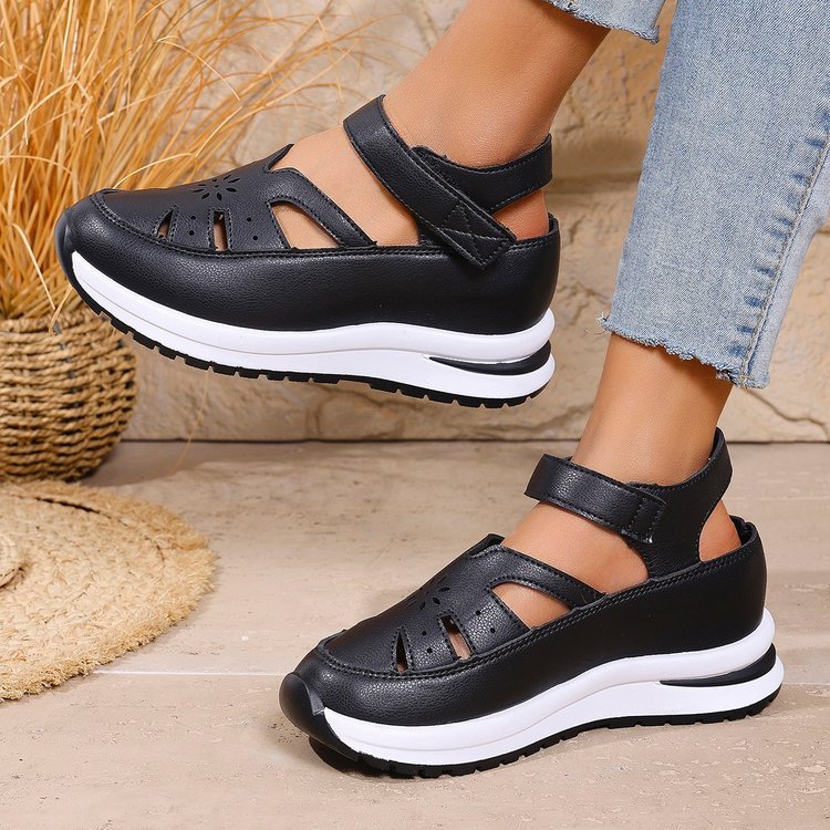 Dame Komfortable Sandaler med åndbar overflade og skridsikker sål Stilla