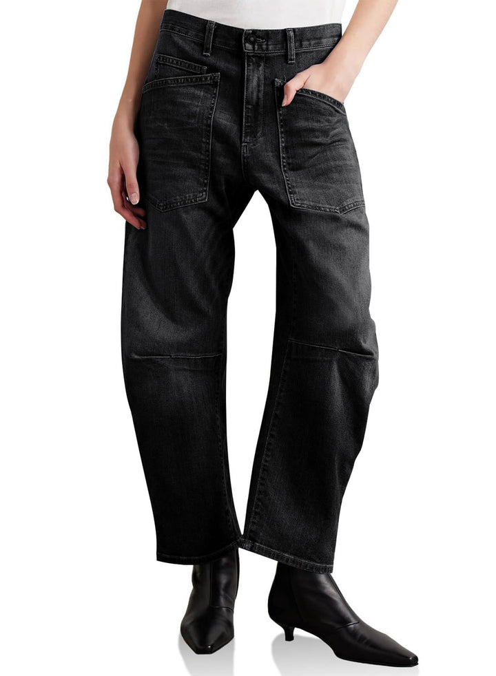 Dame Baggy-jeans i afslappet workwear-stil Stilla