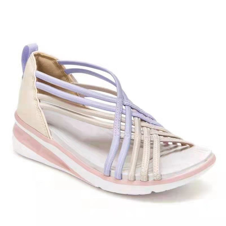 Dame Sporty Sommer-sandaler med ergonomisk fodseng og fleksibel sål Stilla