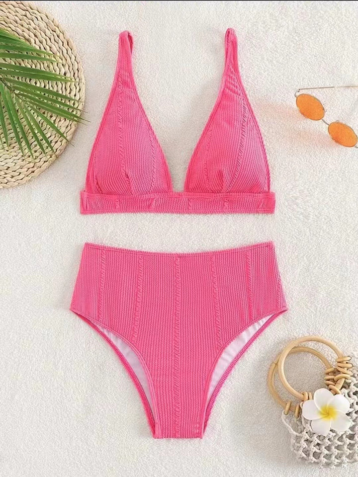 Dame Rip-High-Cut Bikini Set Stilla