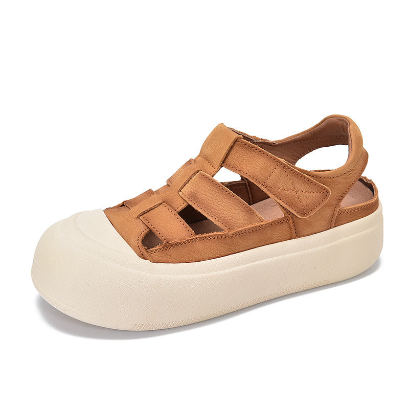 Damer Åndbare Sandaler med praktisk Velcro og innovativt design Stilla