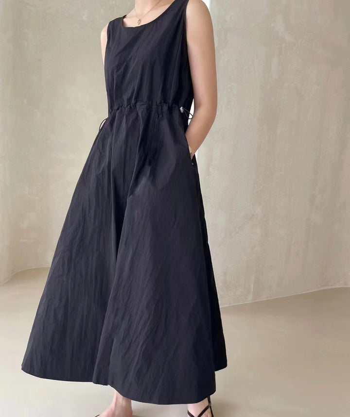 Dame Midi-Kjole med struktureret Oversized-Jakke Stilla