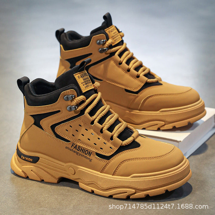 Herrer Rugged Utility High-Top Sneakers Stilla