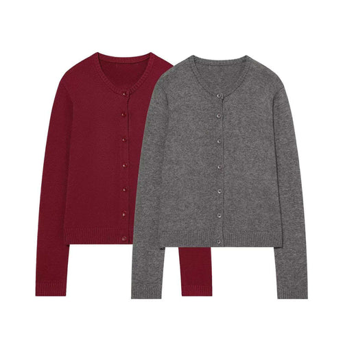Kvinders klassiske cardigan med knaplukning Stilla