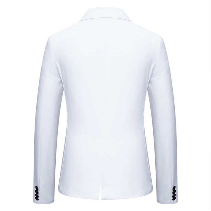 Herrer skræddersyet Slim-Fit Blazer med kontrasterende besætning Stilla
