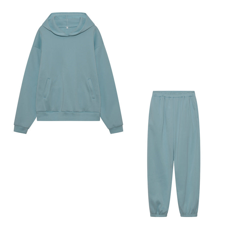 Kvinders sporty hoodie og joggingbukser sæt Stilla
