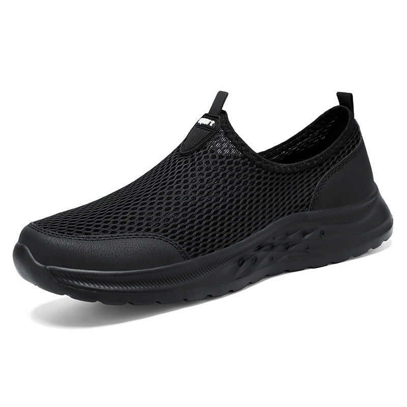 Dame åndbare Slip-On sneakers med fleksibelt mesh-overmateriale og skridsikker sål Stilla