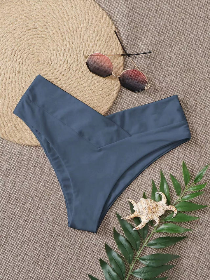 Dame højt skåret bikini-underdel Skovae