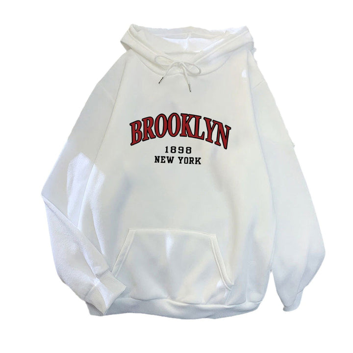 Kvindernes hoodie med urban Brooklyn design Skovae