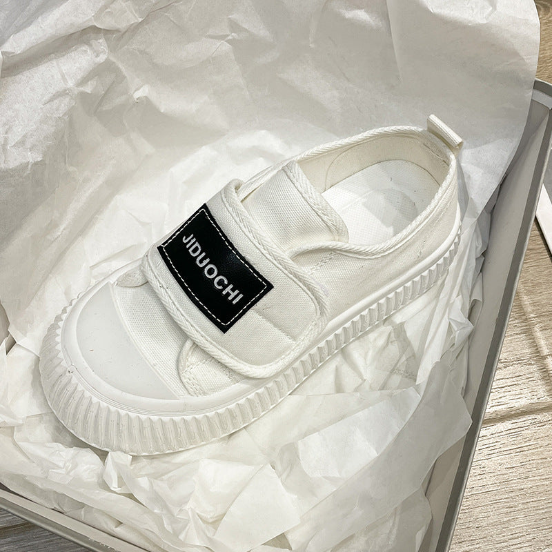 Dame Slip-On Sneakers med elastisk velcro og innovativ støddæmpning Stilla