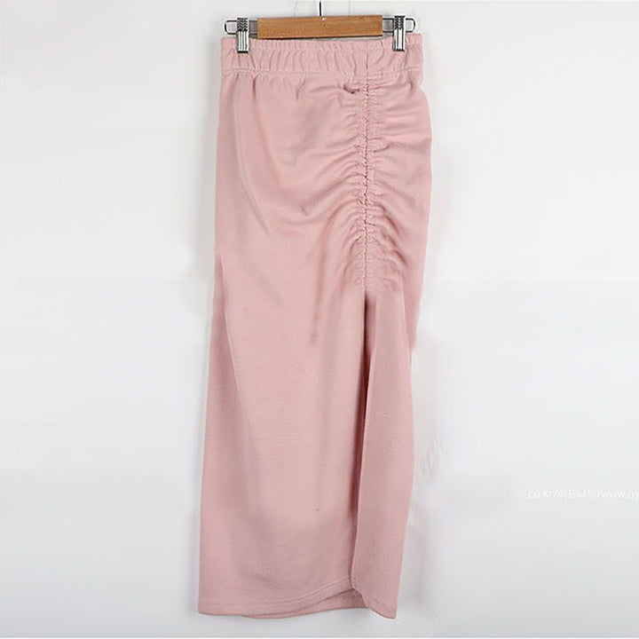 Damer elegant midi nederdel med samling Stilla