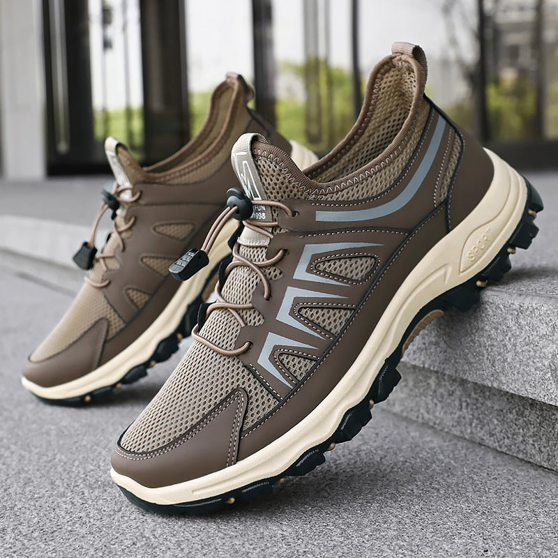 Femme Lettere Outdoor Trail Sneakers med åndbart mesh-overmateriale og stødabsorberende sål Stilla