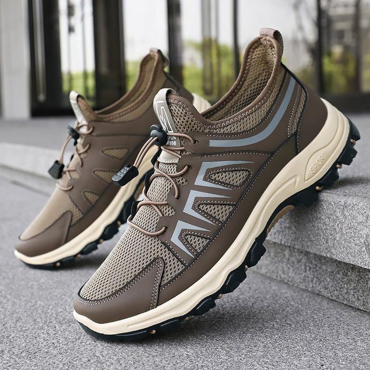 Femme Lettere Outdoor Trail Sneakers med åndbart mesh-overmateriale og stødabsorberende sål Stilla
