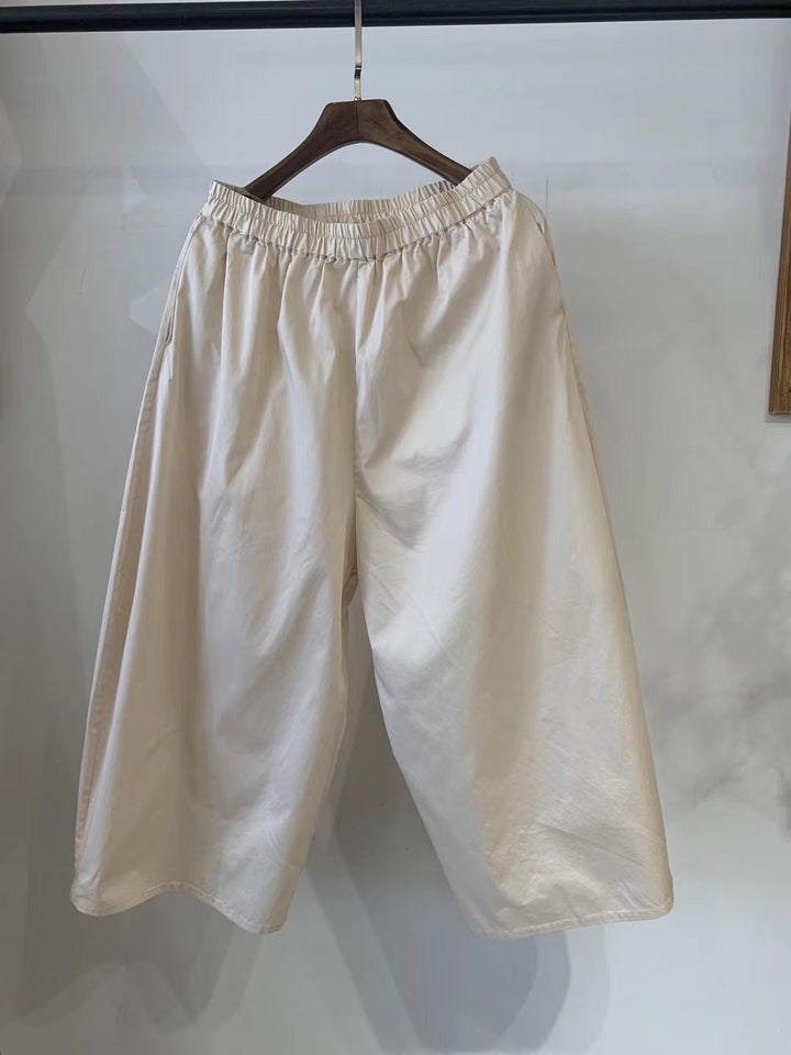 Femme Elegante Bred Bomuldsculottes Stilla