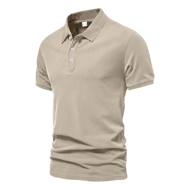Herre Poloshirt med klassisk krave og komfortabel pasform Stilla