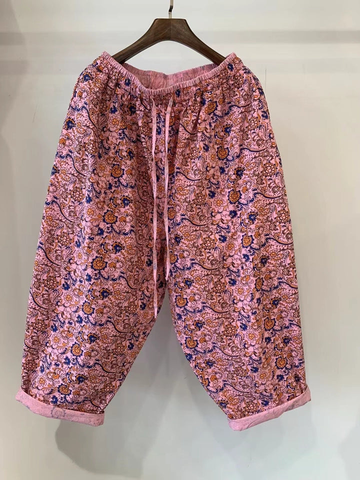 Femme Letvægt Blomsterprint Pyjamabukser Stilla