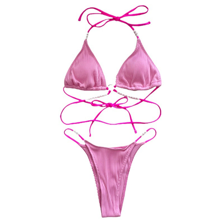 Dame Justerbar Trekant-Cut Bikini-Sæt Stilla
