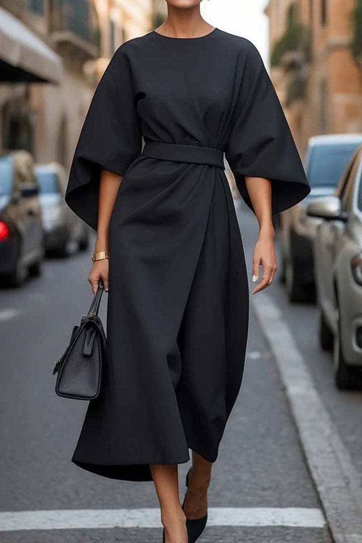 Dame elegant midi kjole Stilla