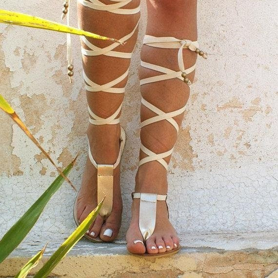 Dame Gladiator Sandaler Stilla