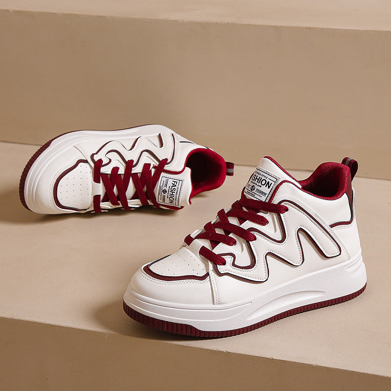 Dame High-Top Sneakers med moderne design og polstret sål Stilla