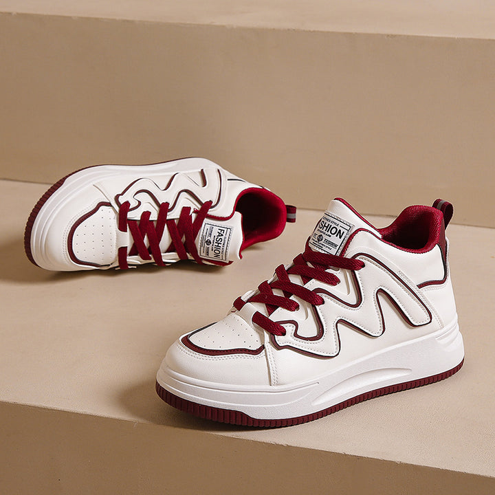Dame High-Top Sneakers med moderne design og polstret sål Stilla