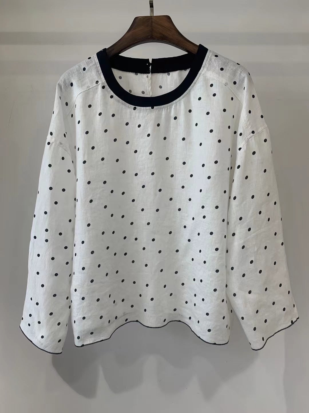 Femme Stribet Let Pullover Top Stilla