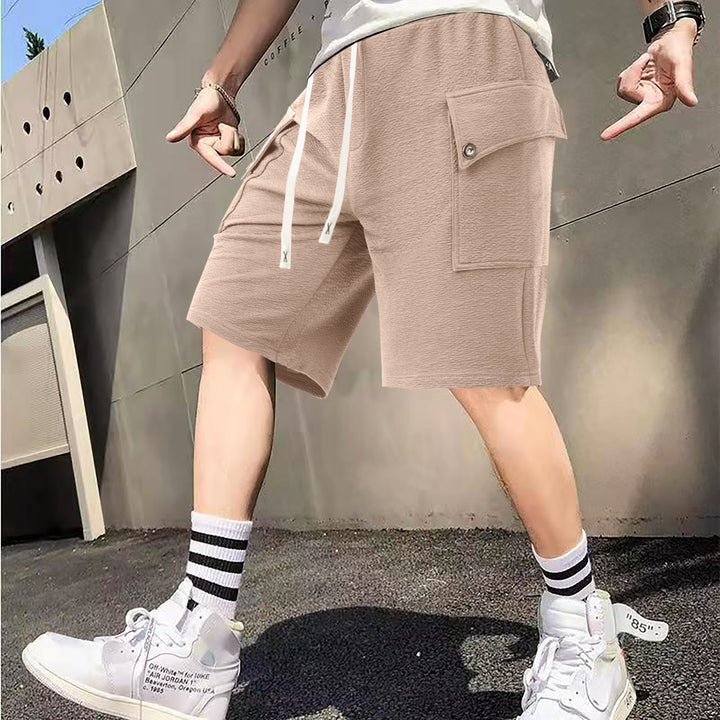 Herre Cargo-Shorts med bred pasform og praktiske lommer Stilla