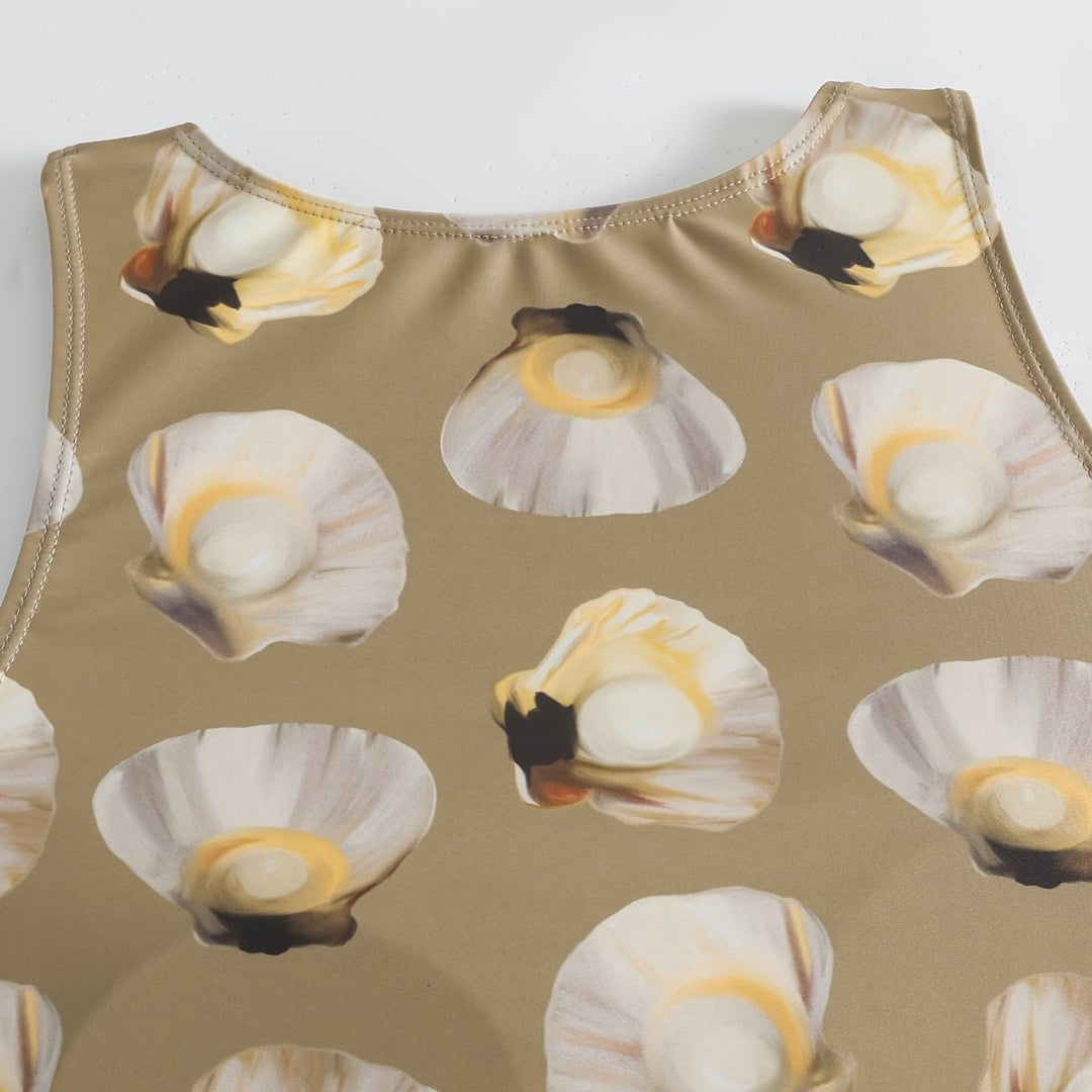 Dame Crop-top med stilfuld knude-design Skovae