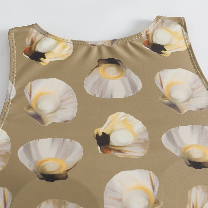 Dame Crop-top med stilfuld knude-design Skovae