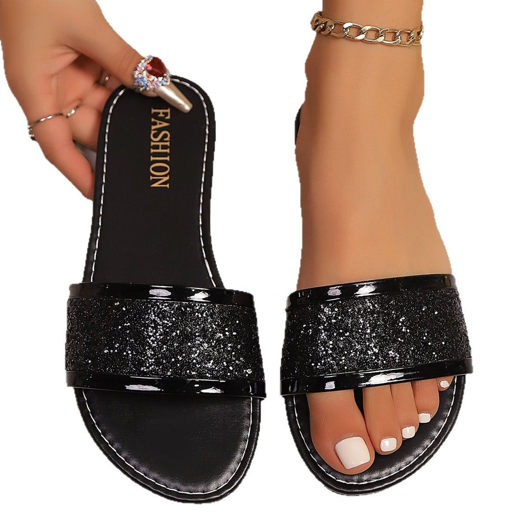 Dame Glitrende Slippers fra Stilla