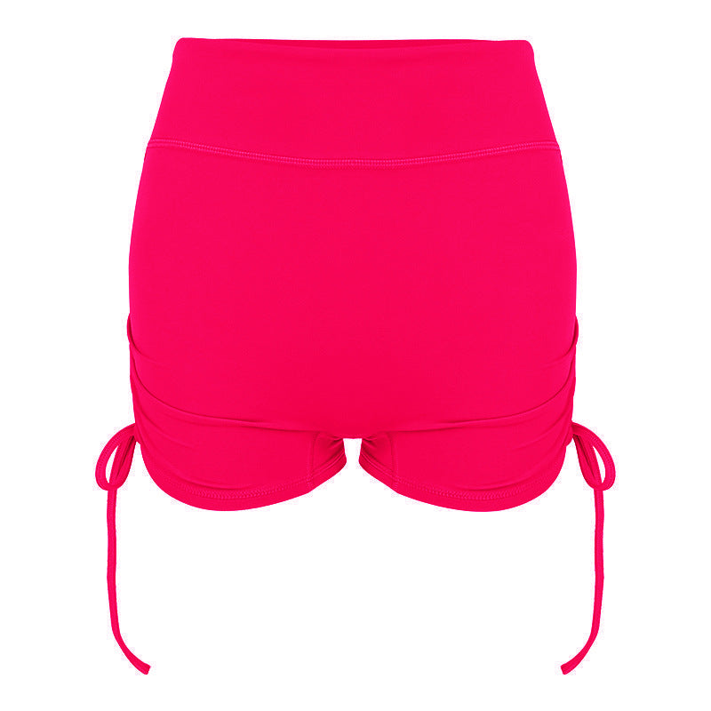 Dame Højtaljede Badeshorts med justerbare Sidesnore Stilla