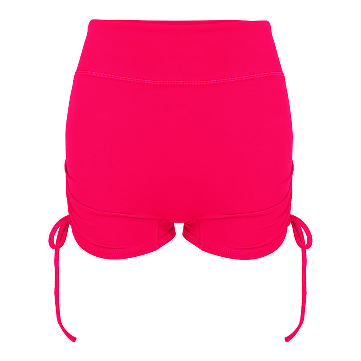 Dame Højtaljede Badeshorts med justerbare Sidesnore Stilla