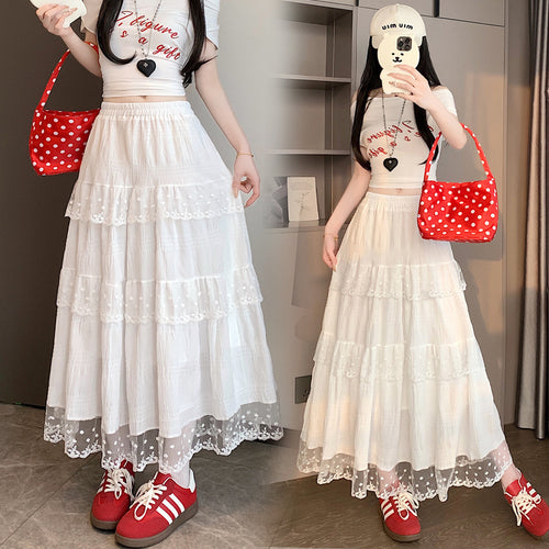 Dame Lang Spids Skirt Stilla