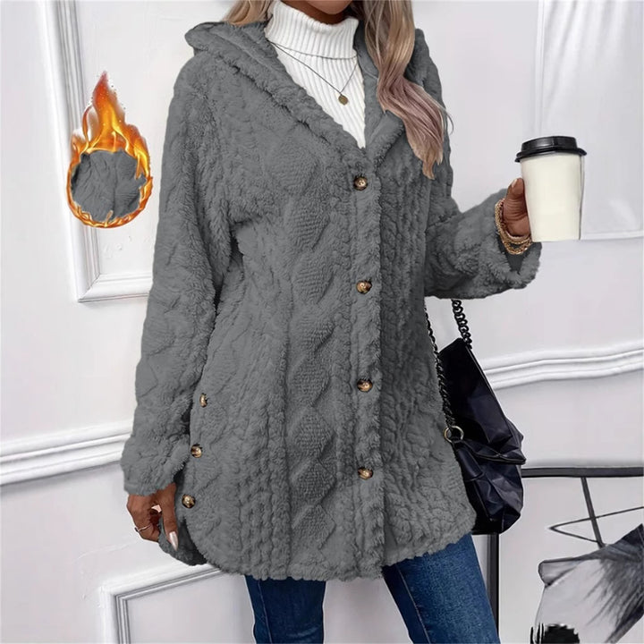 Dame hyggelig Oversize-jakke Stilla