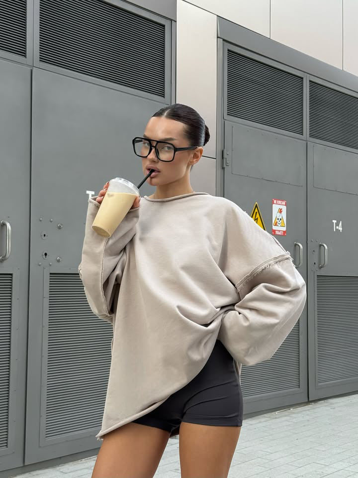 Dame mode og afslappet sweatshirt Stilla