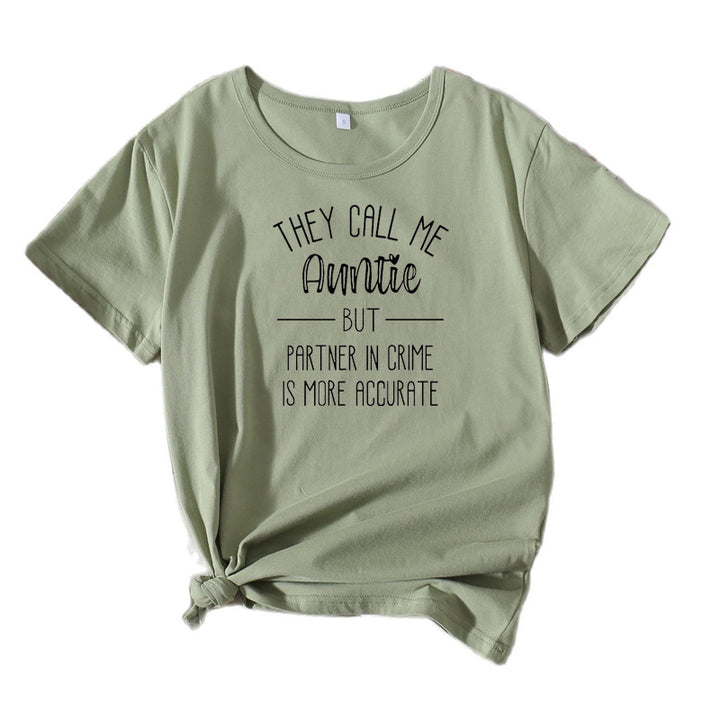 Kvinder Legende Tante Grafik T-shirt Stilla