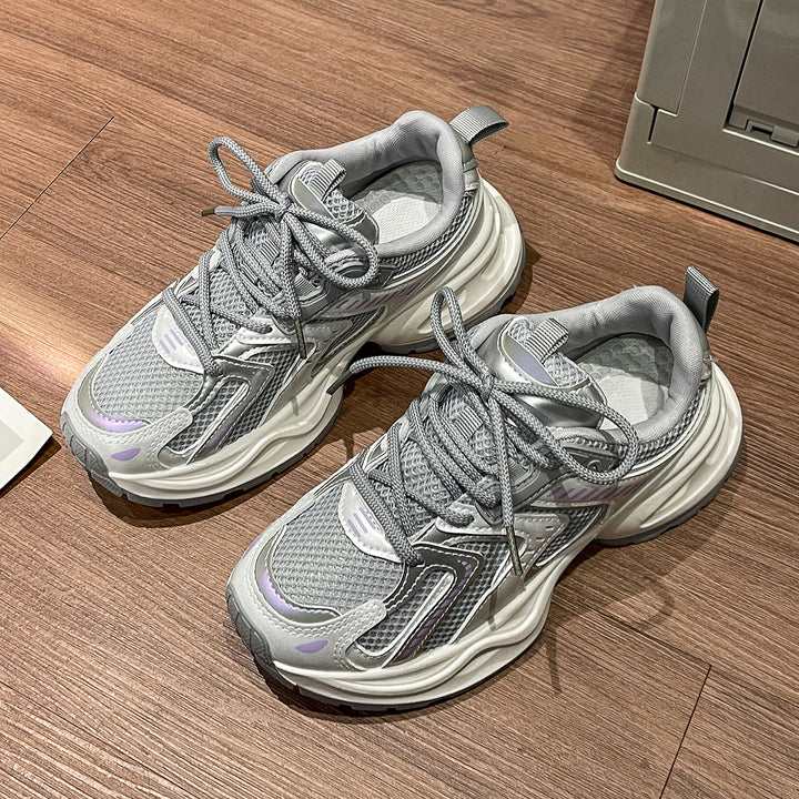 Dame Sporty Sneakers med åndbart mesh-overflade og innovativ støddæmpningsteknologi Stilla